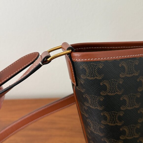Celine Small Triomphe Bucket Bag - Picture 4 of 6